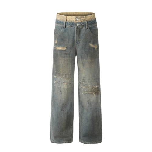 Minerva Vintage Ripped Jeans