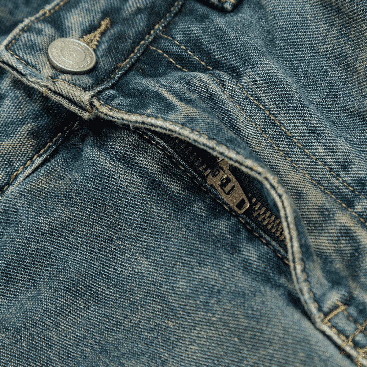 Minerva Camo Denim Shorts