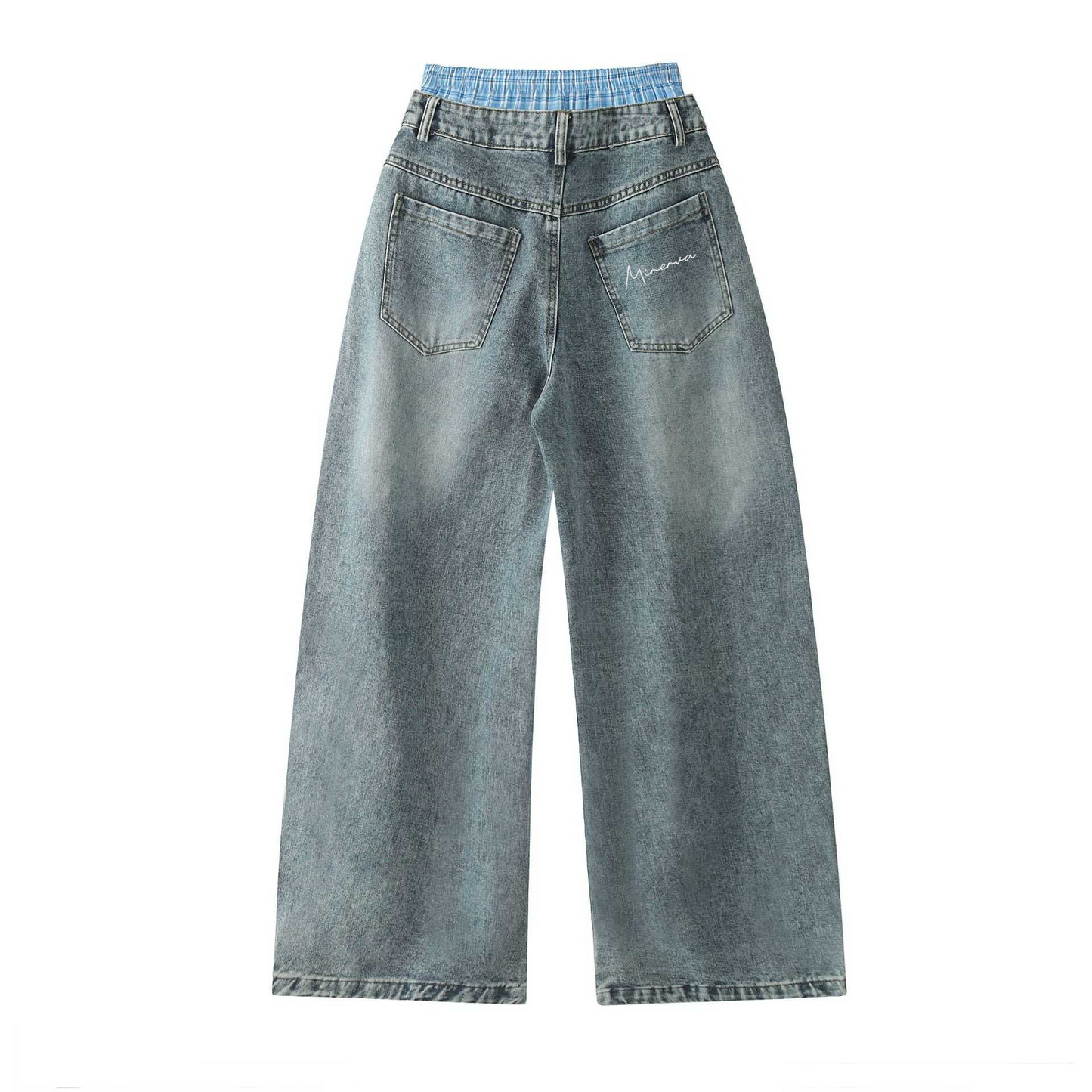 Minerva Double-Waist Jeans