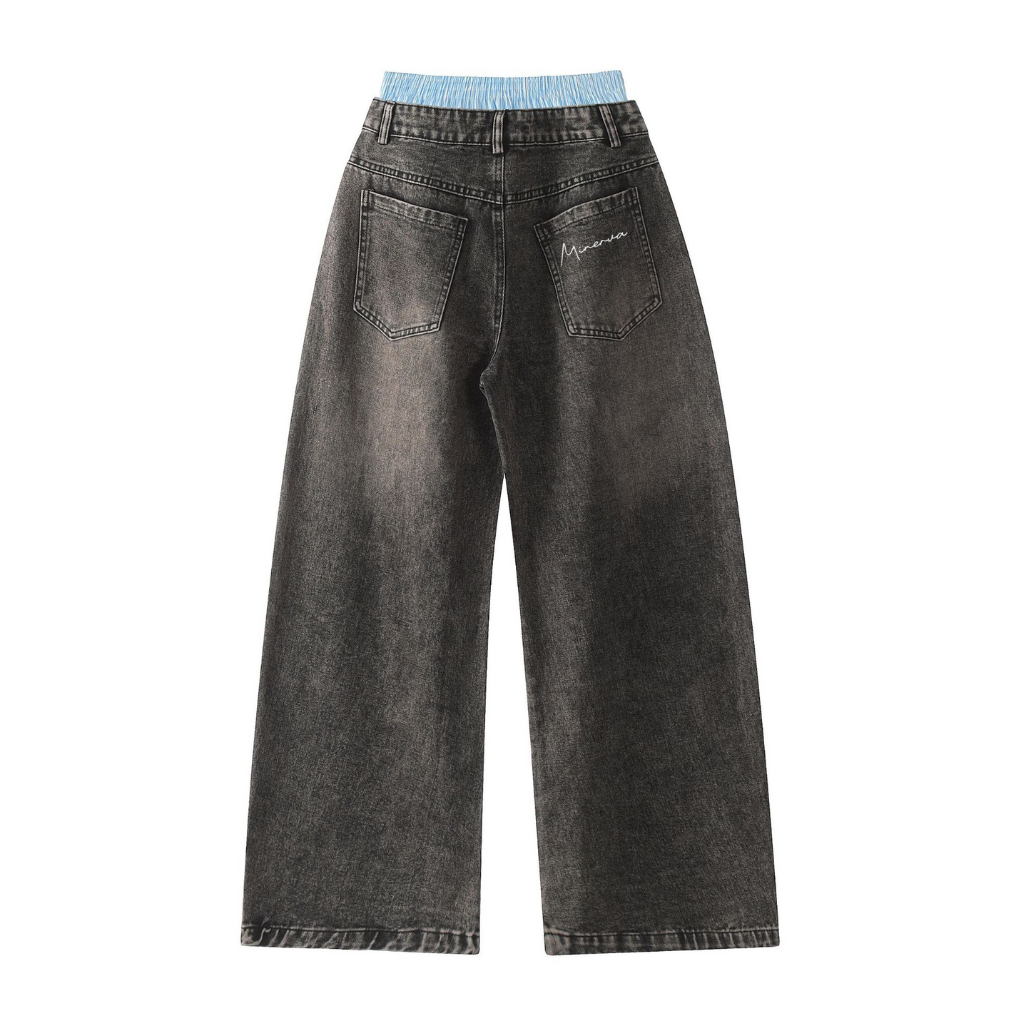 Minerva Double-Waist Jeans