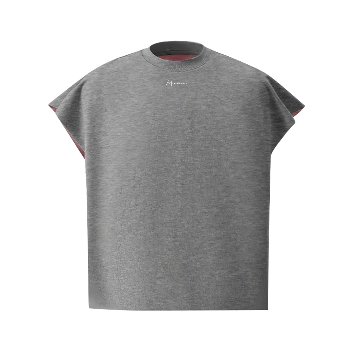 Minerva Reversible Boxy Crop Tee