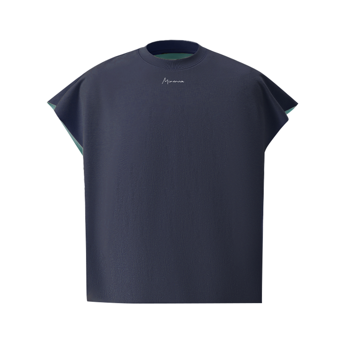 Minerva Reversible Boxy Crop Tee