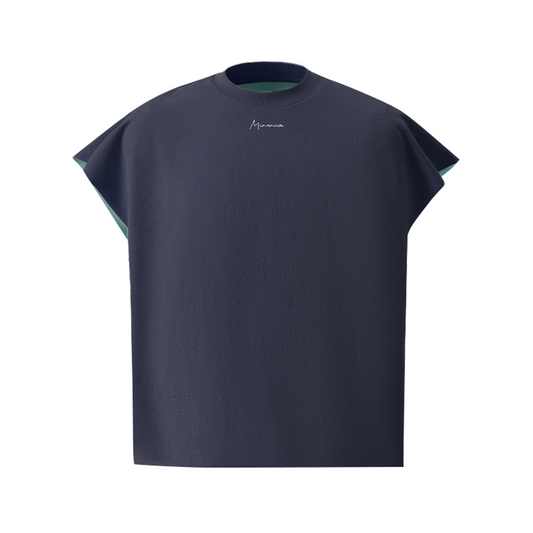 Minerva Reversible Boxy Crop Tee