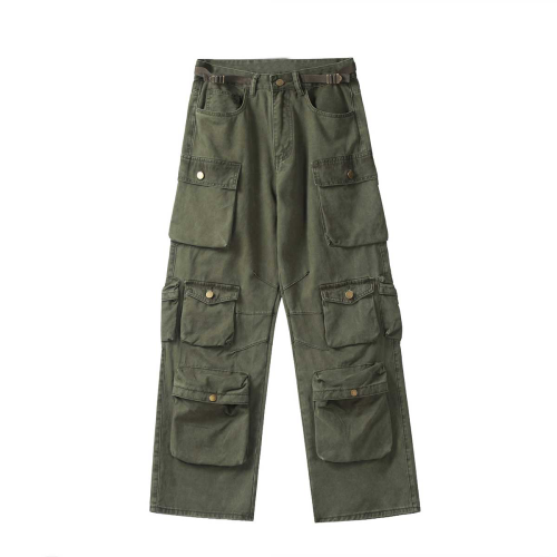 Minerva Multi-Pocket Cargo Pants