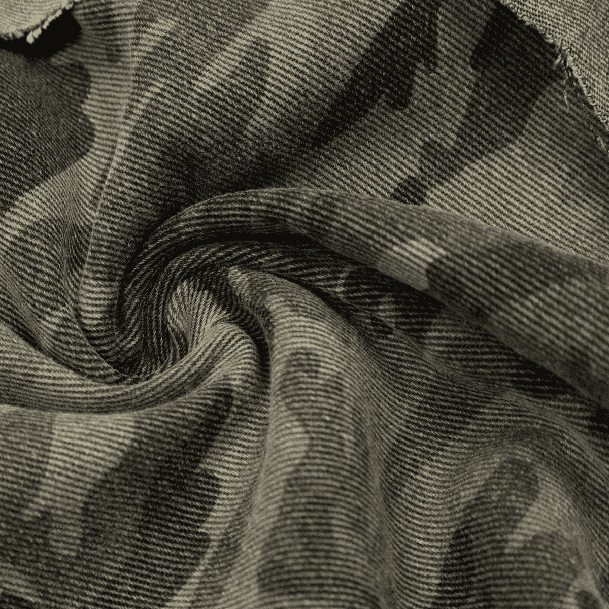 Minerva Camo Denim Shorts
