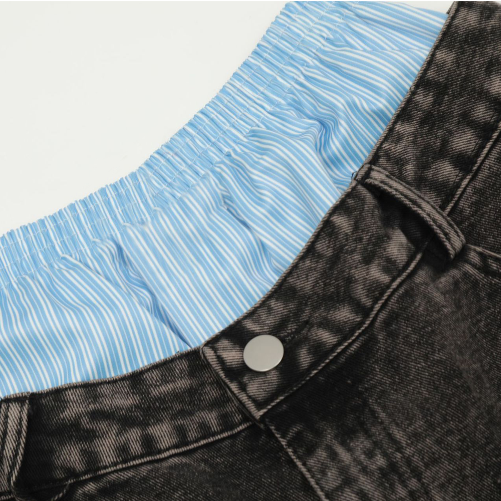 Minerva Double-Waist Jeans