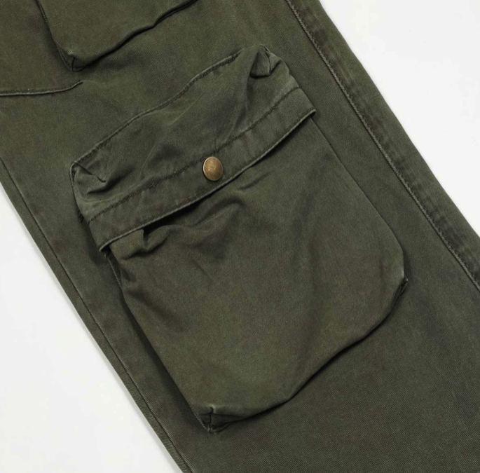 Minerva Multi-Pocket Cargo Pants